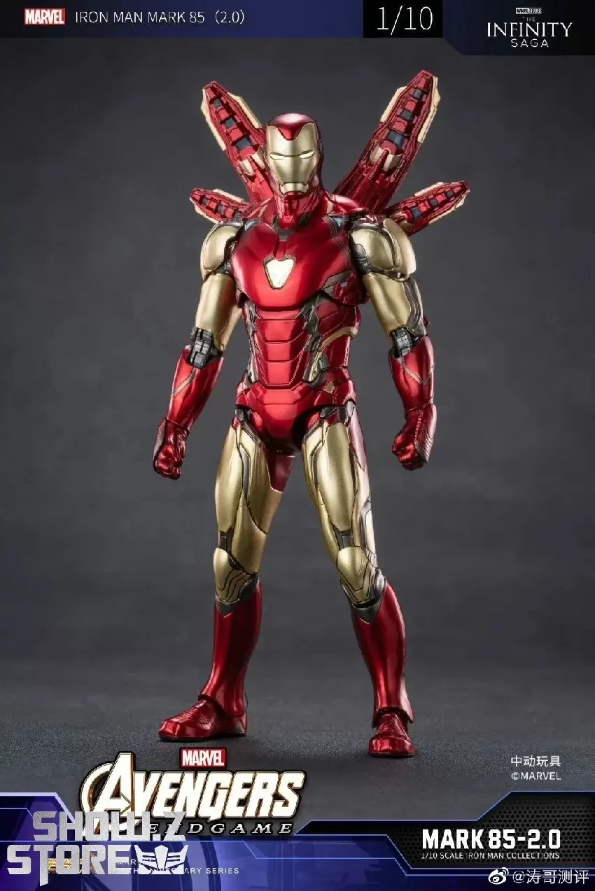 ZT Toys Marvel Licensed 1/10 Iron Man Mark 85 2.0 Version 6 ZT Toys Marvel Licensed 1/10 Iron Man Mark 85 2.0 Version - Image 6