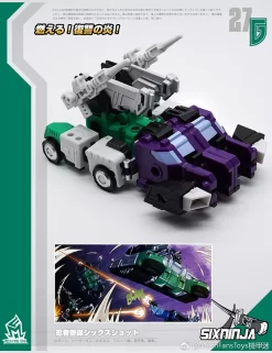 MechFansToys MF-27G SixNinja Sixshot G1 Version -Sale Toys Online b61576e23f