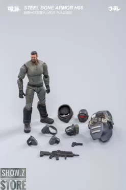 JoyToy Source 1/25 H05 Steel Bone Attack Mecha Military Green Color W/ Pilot -Sale Toys Online b64e98badf