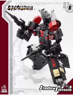 MechFansToys MF-27B Samurai Sixshot Black 15 MechFansToys MF-27B Samurai Sixshot Black -Sale Toys Online ba70974b19