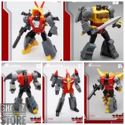 MechFansToys MF-21N(RED)/22N/23N/24N/25N Swoop(RED)/Slag/Sludge/Snarl/Grimlock Set Of 5