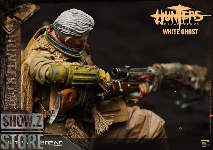 Blitzway 1/6 Hunter: Day After WWIII White Ghost 10 Blitzway 1/6 Hunter: Day After WWIII White Ghost - Image 10