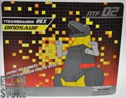 NTF NTF-02 Tyrannorsaur Grimlock & NTF-03 Triceratops Slag Set Of 2 -Sale Toys Online c54f2ef962