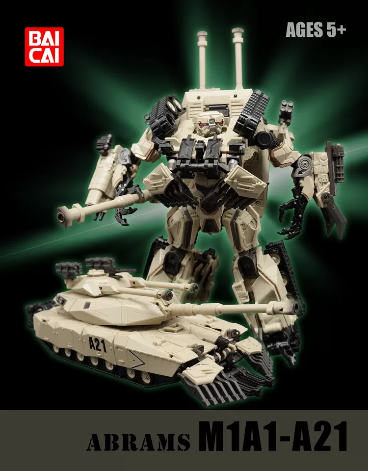 Baicai M1A1-A21 Abrams Brawl Tank Warrior Desert Color 3 Baicai M1A1-A21 Abrams Brawl Tank Warrior Desert Color - Image 3