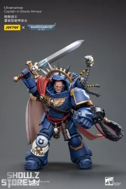[Coming Soon] JoyToy Source 1/18 Warhammer 40K Ultramarines Captain In Gravis Armour -Sale Toys Online cbe2755f99