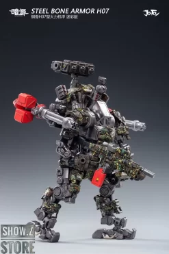 JoyToy Source 1/25 H07 Steel Bone Attack Mecha Jungle Camouflage W/ Pilot -Sale Toys Online cca1d8883d