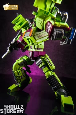 Jinbao DF03 Builder.D Devastator Green Version Set Of 6 Oversized Version -Sale Toys Online cdbb86bd3e