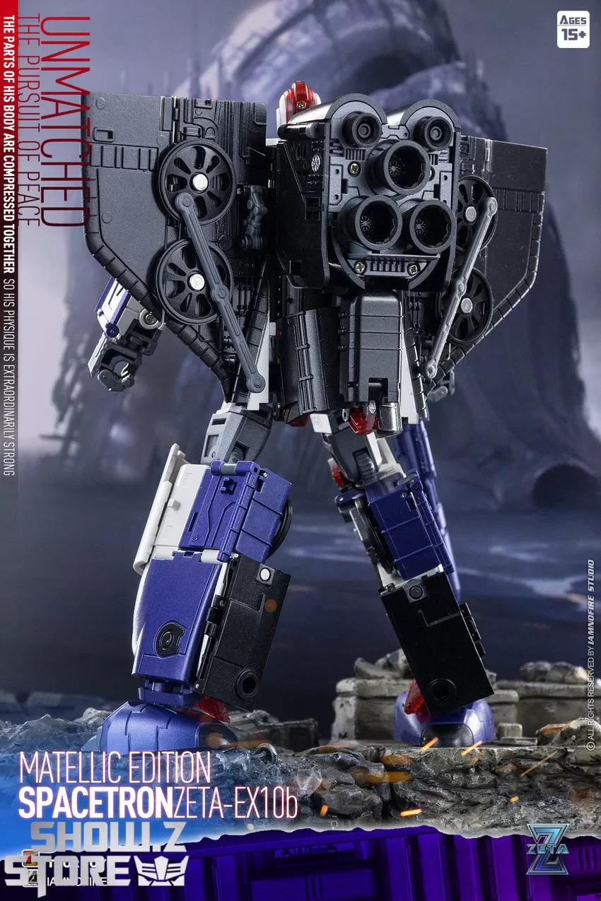 Zeta Toys EX-10B Spacetron Astrotrain Metallic Version 11 Zeta Toys EX-10B Spacetron Astrotrain Metallic Version - Image 11