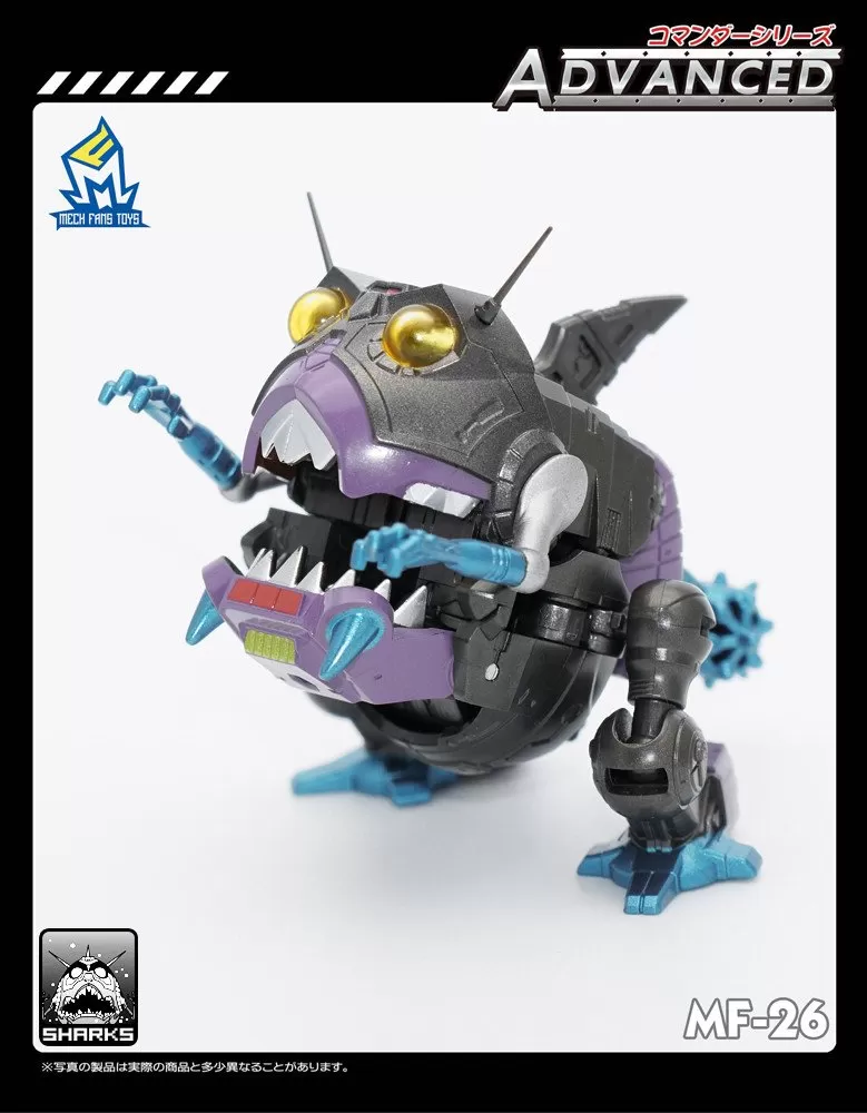 MechFansToys MFT MF-26 Sharkticons Set Of 3 6 MechFansToys MFT MF-26 Sharkticons Set Of 3 - Image 6