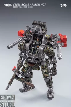 JoyToy Source 1/25 H07 Steel Bone Attack Mecha Jungle Camouflage W/ Pilot -Sale Toys Online d2e1b56123