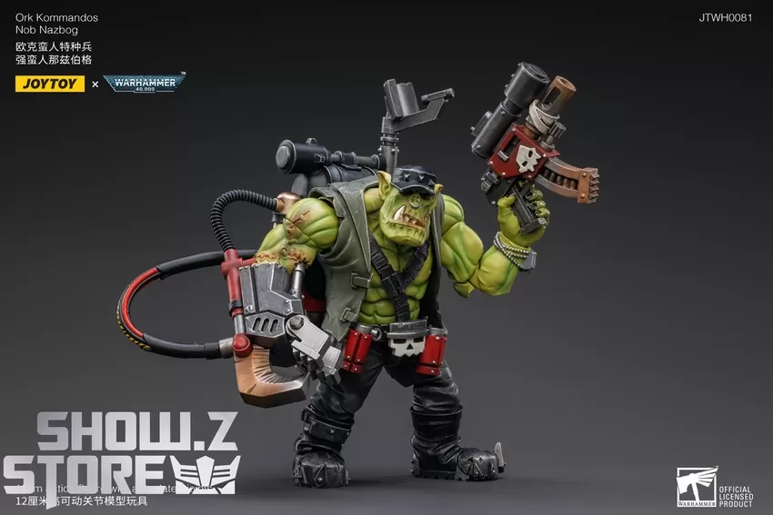 JoyToy Source 1/18 Warhammer 40K Ork Kommandos Squad Set Of 6 6 JoyToy Source 1/18 Warhammer 40K Ork Kommandos Squad Set Of 6 - Image 6