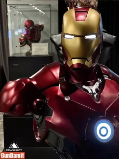 [Pre-Order] Queen Studio 1/1 Marvel Licensed Iron Man Mark 3 Bust Statue -Sale Toys Online d4a13b8f1a