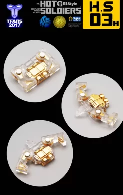 Mech Planet Hot Soldiers HS03H Mini Soundwave Clear Version -Sale Toys Online de6cde3a40