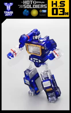 Mech Planet Hot Soldiers HS03H Mini Soundwave Clear Version -Sale Toys Online e3ca9e753c