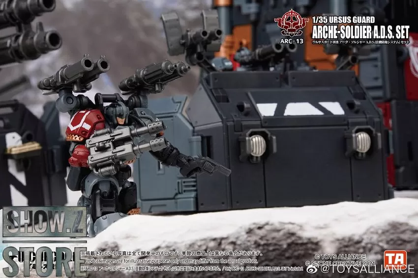 Toys Alliance ARC-13 Ursus Guard Arche-Soldier A.D.S. Set 16 Toys Alliance ARC-13 Ursus Guard Arche-Soldier A.D.S. Set - Image 16
