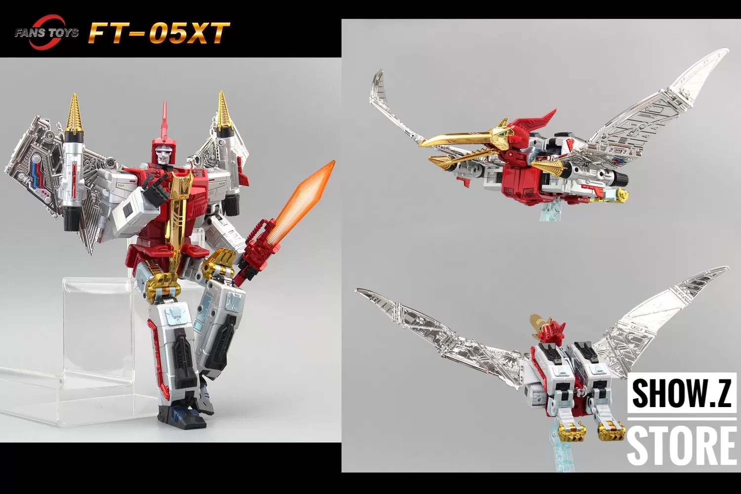 FansToys FT-05XT Soar Comic Red 5 FansToys FT-05XT Soar Comic Red - Image 5