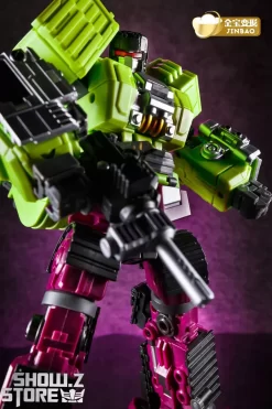 Jinbao DF03 Builder.D Devastator Green Version Set Of 6 Oversized Version -Sale Toys Online eaa83ede79