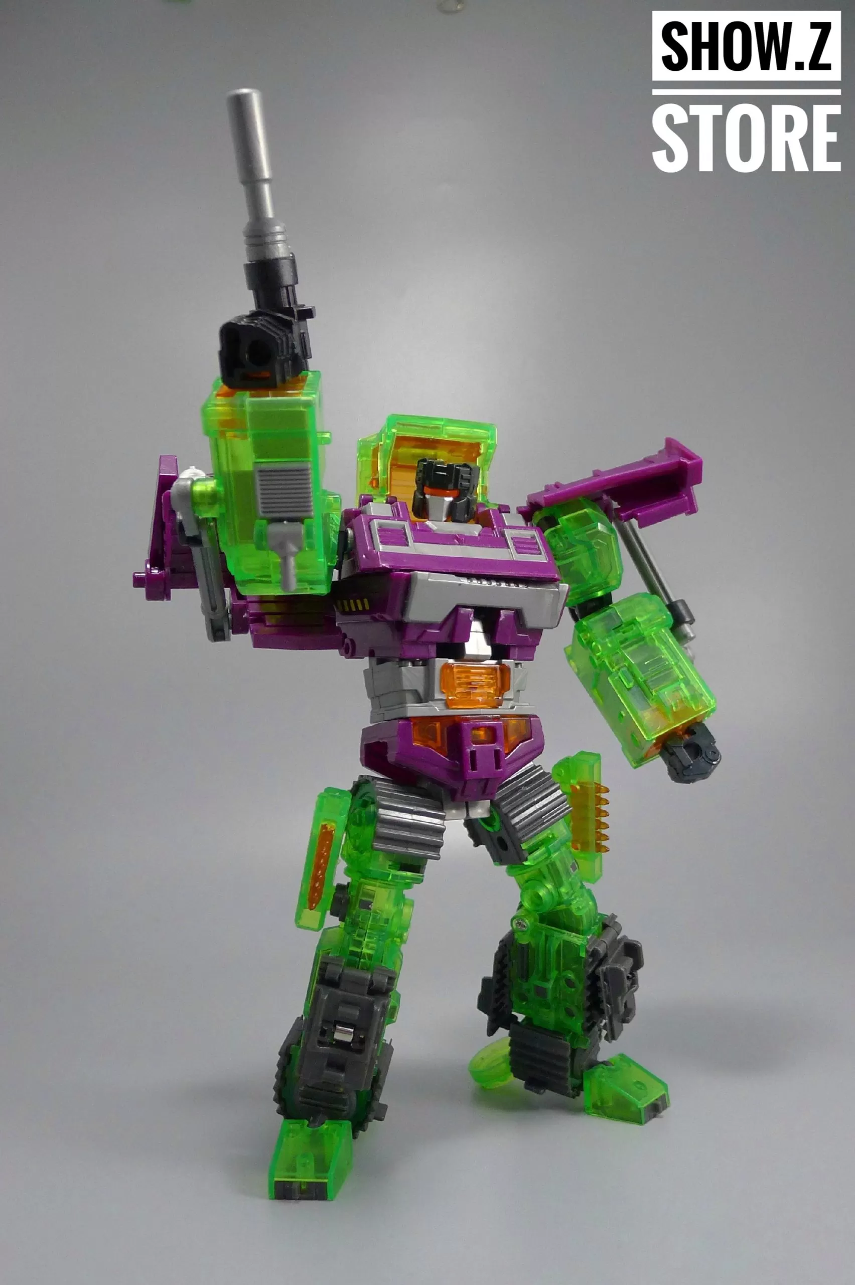 NBK NBK-03C Bulldozer Bonecrusher Clear Version 3 NBK NBK-03C Bulldozer Bonecrusher Clear Version - Image 3