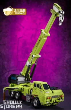 Jinbao DF03 Builder.D Devastator Green Version Set Of 6 Oversized Version -Sale Toys Online f92a69ce2f