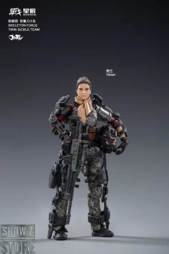 JoyToy Source 1/18 War Stars Skeleton Forces Double Sickle Squad & Helan Set Of 4 -Sale Toys Online faf51d4b7b