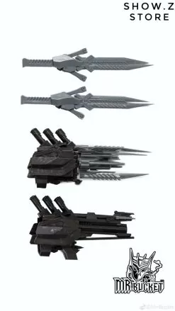 Mr-Bucket MR-02 Weapons Upgrade Kit Unique Toys UT R-01 Peru Kill AOE Lockdown -Sale Toys Online ff8364b06d